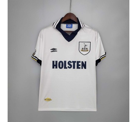 Tottenham Hotspur 94/95 Home White Soccer Jersey